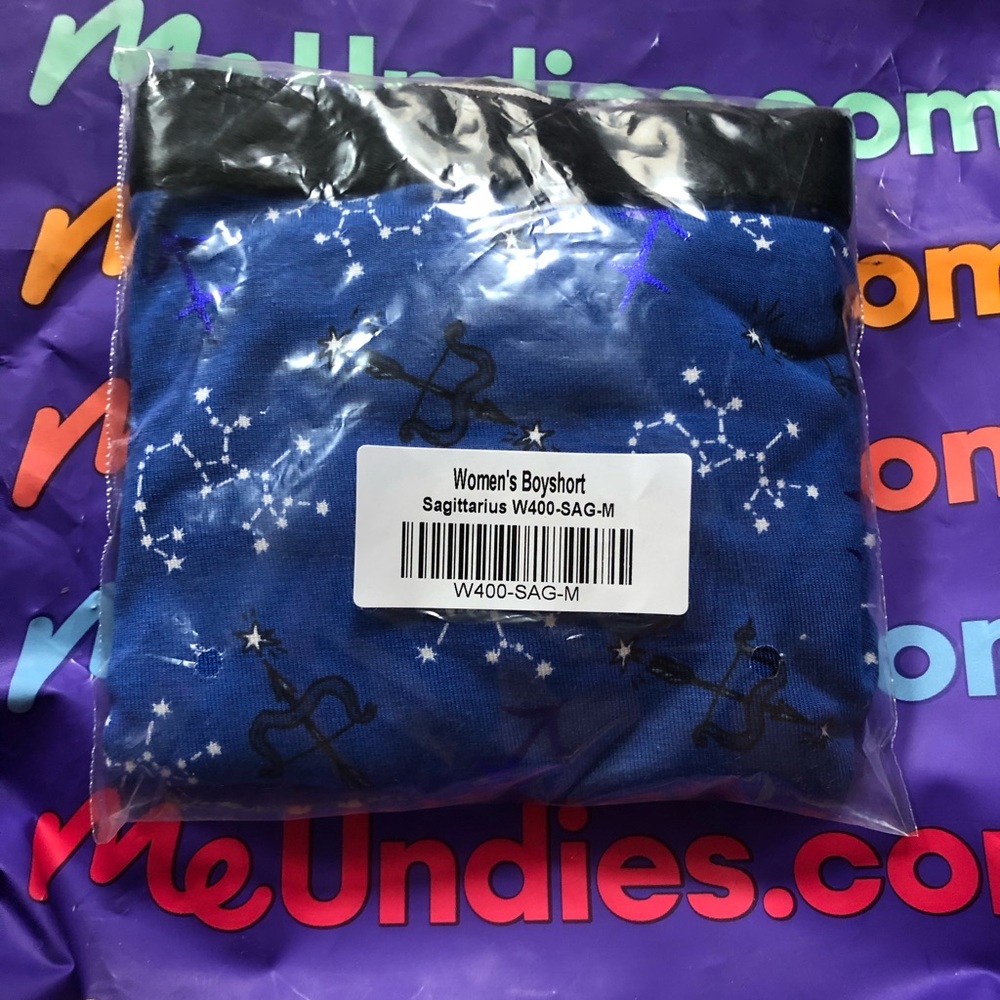 MeUndies women boy short underpants medium sagittarius